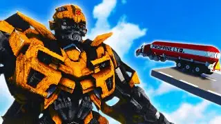Cars vs Bumblebee | Teardown