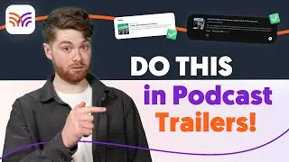 How to make a Podcast Trailer + FREE Template