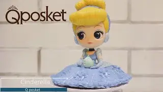 Обзор фигурки Золушка с чайником Q Posket Sugirly. Cinderella (A Normal color) preview