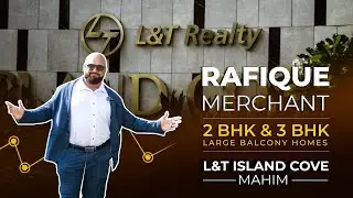 2.90 Crore, 2bhk with Balconies, Island Cove by L & T Realty, Mahim