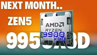 AMD Ryzen 7 9800X3D , Ryzen 9 9900X3D and 9950X3D rumored to launch end of October