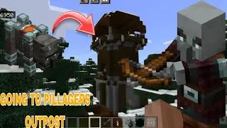 REVENGE FROM PILLAGERS IN MINECRAFT//GAMEPLAY
