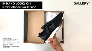 IN HAND LOOK – NEW BALANCE 247 KNIT BLACK