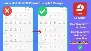 How to Mod MobiPDF Premium Using MT Manager