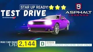 TEST DRIVE DODGE CHALLENGER 392 HEMI SCAT PACK Asphalt 9 Legends  Gameplay ios