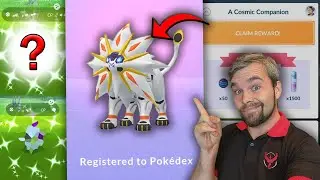 How to get Solgaleo & Lunala! Cosmic Companion Research Completed! (Pokémon GO)