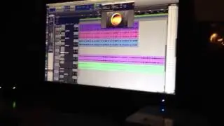 DEEJAY HD in studio working new tracks