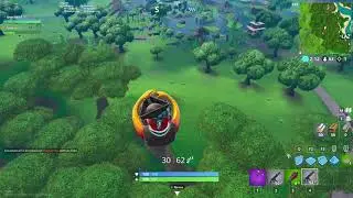 Fortnite very smooth landing using cannon