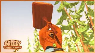 Cartoon Bear | Grizzy & the lemmings Clip | 🐻🐹 Cartoon for Kids