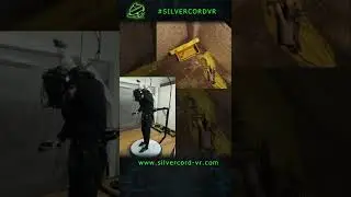 Half Life: Alyx | SilverCord-VR Treadmill | Walking in virtual reality #Shorts