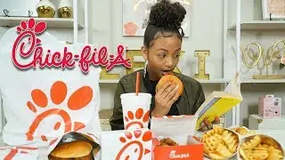 Chick-Fil-A Mukbang + Storytime - Vlogmas Day 20 | LexiVee03