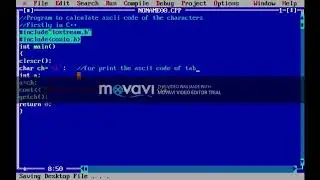 BOTH IN C++ & C | PROGRAM TO PRINT ASCII CODE OF THE CHARACTERS !!!