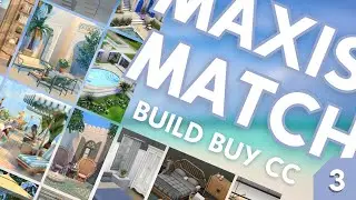 ★BEST MAXIS MATCH CC PACKS PART 3 ★ - Build/Buy CC overview - The Sims 4 [including download links]