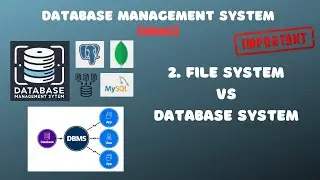 2. File System vs Database Approach | Differentiate between File System and Database Approach | DBMS
