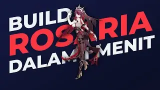 CARA BUILD ROSARIA F2P DALAM 1 MENIT!!! Genshin Impact Indonesia