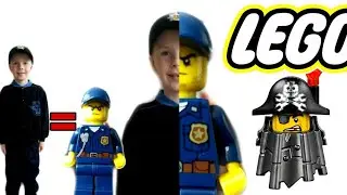 Устин превратился в фигурку из конструктора LEGO. Железная Борода.Устин стал маленьким 13+