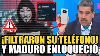 🚨ANONYMOUS FILTRÓ EL NÚMERO TELEFÓNICO DE MADURO Y EL DICTADOR SE VOLVIÓ LOCO | BREAK POINT