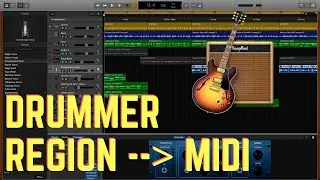 Convert Drummer Region to MIDI in GarageBand