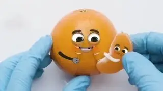 oranges are cute sa baby || OMG Doodles