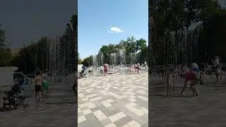купание в фонтане