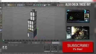 Basic Cinema4D Modelling tutorial (-Part 1-)