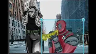 Trumpet Deadpool meme