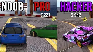 NOOB vs PRO vs HACKER - Drift Max City