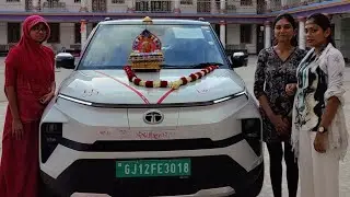 Congratulations 🥳 Bhumi & Rakesh 🤗for having new car 🚘| Celebration | Tata punch | Electric car 🚗