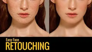 Easy Face Retouching in Photoshop Hindi Tutorial | Multitalent Video
