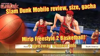 Game Anime Legendaris Slam Dunk Mobile! Size, Review, Gacha + Pemenang Giveaway