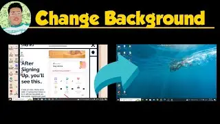 How to Change Desktop Background in simple step