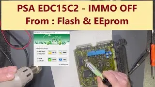 PSA EDC15C2 - IMMO OFF From Flash & EEprom