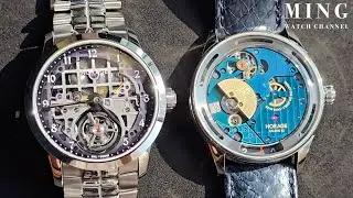 (Op.325) Horage Revolution 3 & Tourbillon 2 Skeleton Hands On