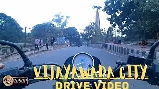 Vijayawada City Drive Video Via Chitti Nagar Tunnel, Panja Center | Vijayawada India