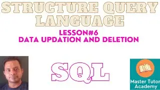 Structure Query Language Part 6|DATA UPDATION AND DELETION| SYNTAX AND EXAMPLES