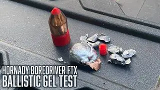 How effective are Bore Driver FTX Muzzleloader Bullets? | 100-yard Ballistic Gel Test