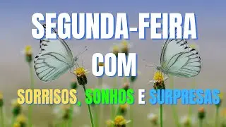 FRASES PARA SEGUNDA FEIRA - SORRISO, SONHOS e SURPRESAS
