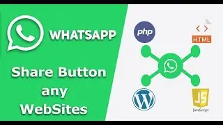 How to Create WhatsApp Share Button on any WebSites