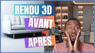 RENDU 3D / Mes Débuts AVANT et APRES