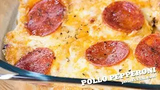 Pollo Gratinado con Pepperoni