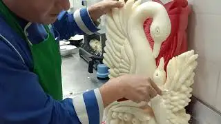 النحت والتجسيم على الشمع