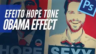 PHOTOSHOP CC (EFEITO HOPE - BARACK OBAMA)