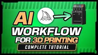 AI For 3D Printing! 🚀 How To Use MidJourney To Generate Print-Ready Models