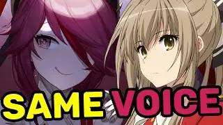 Rosaria In Anime Roles [Ai Kakuma] (Isuzu Sento, Makomo, Rossweisse, Lala) Genshin Impact