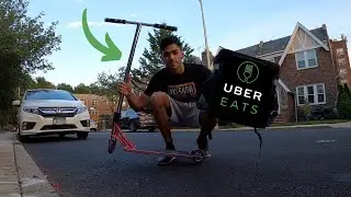 I Delivered UBER EATS On My SCOOTER