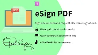 How to Create Your E-Signature | Sign Any PDF File | eSign PDF | Secure Electronic Signature