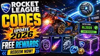 Rocket League Codes Update 2026 🔥 New Free Rewards You Can Redeem