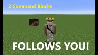 How to make a pet with two command blocks! | Minecraft Java Edition