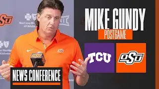 Mike Gundy: TCU 2021 Postgame News Conference