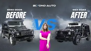 From Classic to Beast: Witness the Epic Evolution from G-Class 550 to G63 AMG 2023 | Beyond Auto